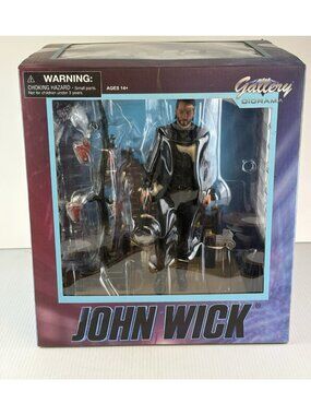 Diamond Select 2019 Gallery Diorama John Wick  Keanu Reeves NIP Sealed